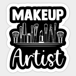 Makeup Artist Make Up Specialist Cosmetologist Sticker